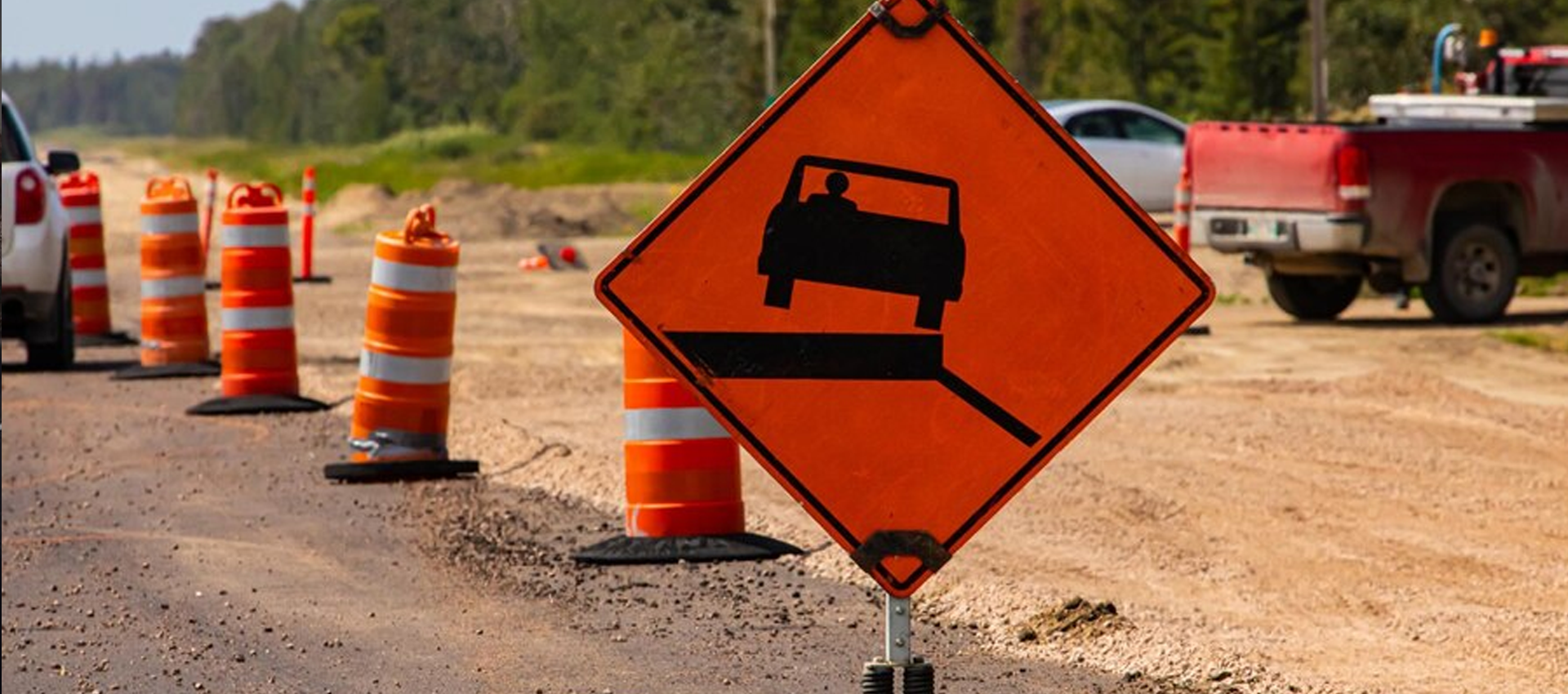 Road warning signs